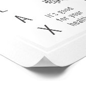 フローラ枝リラックスやる気を起こさせることわざ ポスター (角)