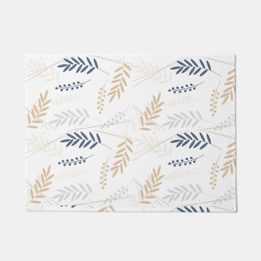 フローラ枝 ドアマット (正面)