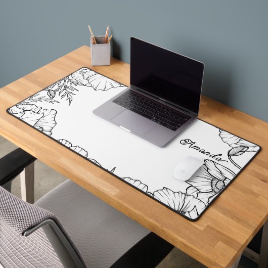 フローラ枠 デスクマット (オフィス2)