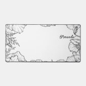 フローラ枠 デスクマット (正面)