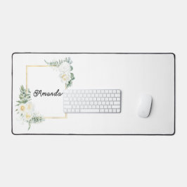 フローラ枠 デスクマット