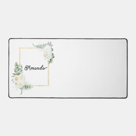 フローラ枠 デスクマット (正面)