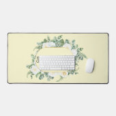 フローラ枠 デスクマット (キーボード&マウス)