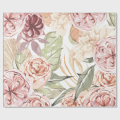 フローラ枠 ラッピングペーパー (フラット)