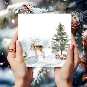 フローラ森林動物クリスマスパーティー 招待状