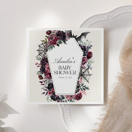 フローラ棺ハロウィーン赤ちゃんシャワー スタンダードカクテルナプキン