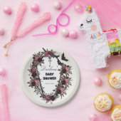 フローラ棺ハロウィーン赤ちゃんシャワー ペーパープレート (パーティー)