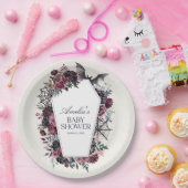 フローラ棺ハロウィーン赤ちゃんシャワー ペーパープレート (パーティー)