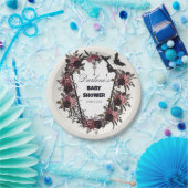 フローラ棺ハロウィーン赤ちゃんシャワー ペーパープレート (パーティー)