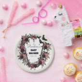 フローラ棺ハロウィーン赤ちゃんシャワー ペーパープレート (パーティー)