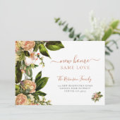 フローラ植物の緑の移エレガント動 案内状 (スタンド正面)