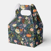 フローラ植物イラストレーション フェイバーボックス (裏面サイド)