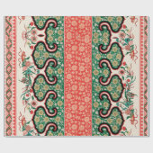 フローラ植物型包み紙 ラッピングペーパー (フラット)