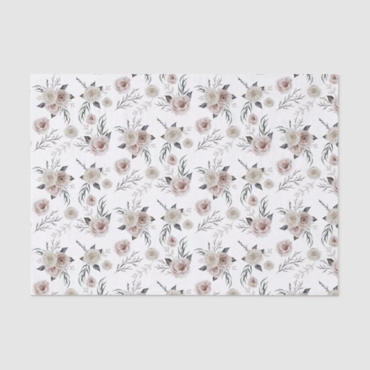 フローラ植物学ティッシュペーパー 薄葉紙 (正面)