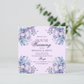 フローラ植物引っ越し祝いパーティー 招待状 (スタンド正面)