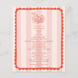 フローラ植物性ピンクストライプク結婚