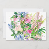 フローラ植物春の花 シーズンカード (裏面)