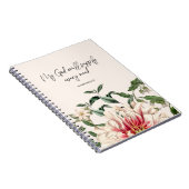 フローラ植物水彩信仰 ノートブック (右側)