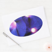 フローラ楕円ステッカー 楕円形シール (封筒)