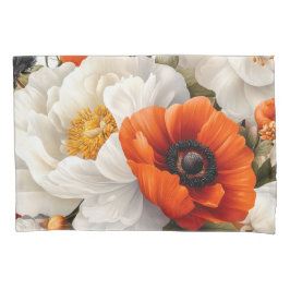 フローラ標準ペア 枕カバー