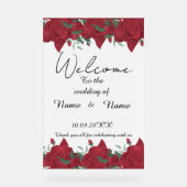 フローラ標識 アクリルサイン (正面)