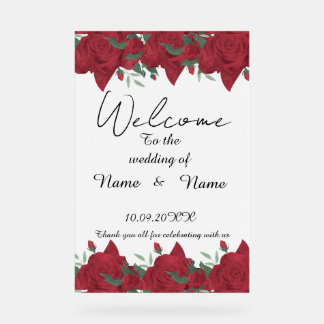 フローラ標識 アクリルサイン