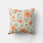 フローラ権利、居心地の良い夜"幽霊&パンプキンパッチ クッション (裏面)