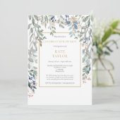 フローラ樹木葬儀お祝いオブ・ライフ 招待状 (スタンド正面)