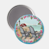 フローラ正午ライトハウス磁石 マグネット (正面/裏面)