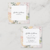 フローラ正方形 スクエア名刺 (正面/裏面)