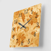 フローラ正方時計 スクエア壁時計 (傾斜)