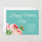 フローラ母の日はがき ポストカード (正面/裏面)