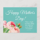 フローラ母の日はがき ポストカード (正面)