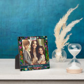 フローラ母の日カスタムのスタイリッシュ写真年 フォトプラーク (インサイチュ)