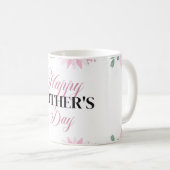 フローラ母の日用マグカップ – モーメントのための美しい贈り物 コーヒーマグカップ (正面右)