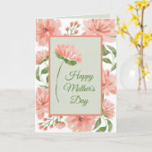 フローラ母の日 カード (黄色い花)