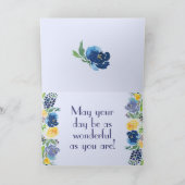 フローラ母の日 カード (内部)