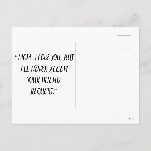 フローラ母の日 シーズンポストカード (裏面)