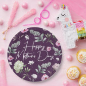 フローラ母の日 ペーパープレート (パーティー)