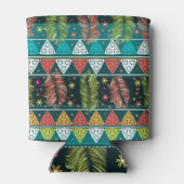 フローラ民族ドードル：穏やかなヴィンテージ。 缶クーラー (裏面)