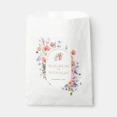 フローラ気のあるそぶりをした牧草地 |夏結婚の フェイバーバッグ (正面)