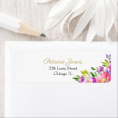 フローラ水の色エレガント ラベル (インサイチュ)