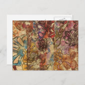 フローラ水彩はがき ポストカード (正面/裏面)