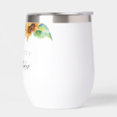 フローラ水彩ひまわりブライダルシャワー (左面)