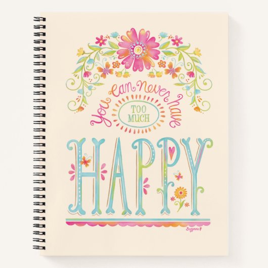 フローラ水彩ジャーナル ノートブック (正面)