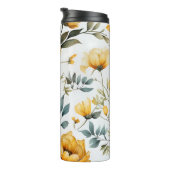 フローラ水彩タンブラードリンク熱タンブラー タンブラー (回転右)