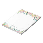 フローラ水彩ドロップ ノートパッド (回転)