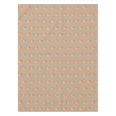 フローラ水彩バラゴールデンオレンジオンコーヒー テーブルクロス (正面)