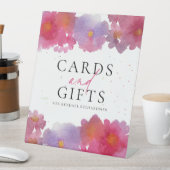 フローラ水彩ブライダルシャワー 台座サイン (インサイチュ)