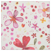 フローラ水彩ボホカラフル ファブリック (見本)